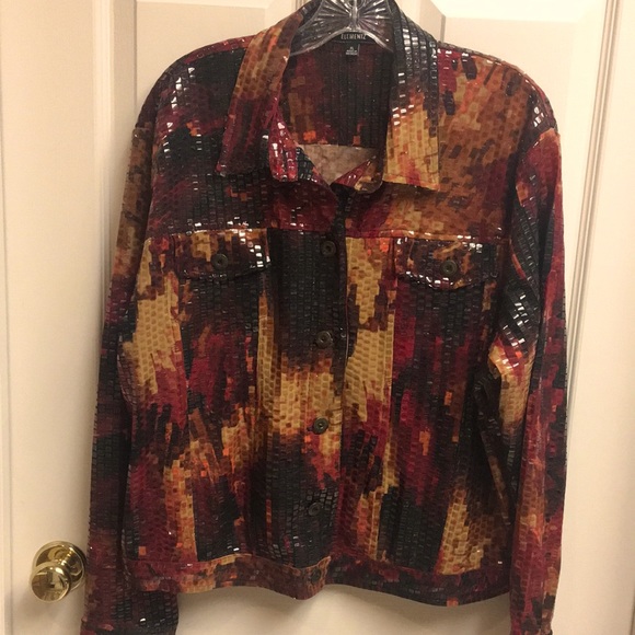 Elementz Jackets & Blazers - SEQUIN ANIMAL PRINT JACKET